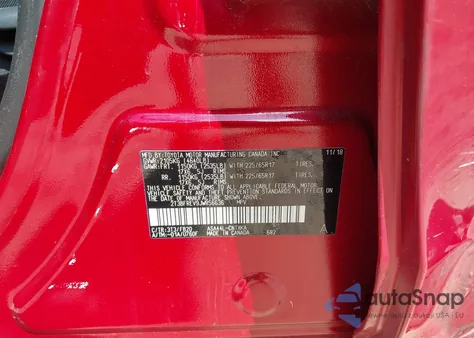 2018 Toyota Rav4 Le из США, поврежденный, VIN 2T3BFREV9JW856636